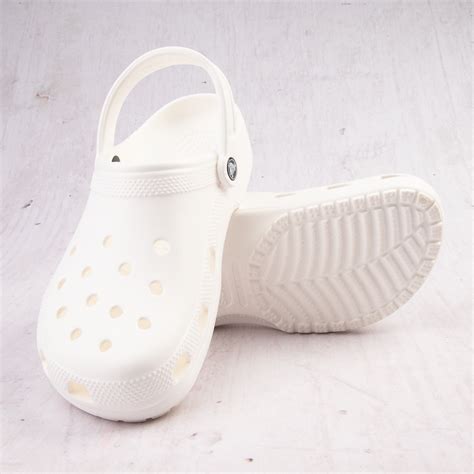 Mens White Crocs Classic Clog Sandals Schuh, 54% OFF