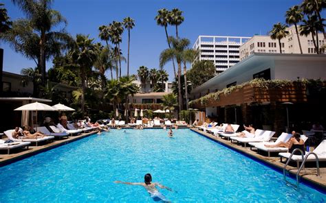 Best Hotel Pools in Los Angeles | Hotel pool, Los angeles hotels, Best ...