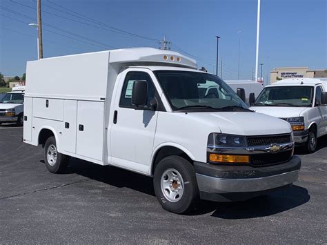 New 2019 Chevrolet Express Commercial Cutaway Work Van RWD Utility Truck