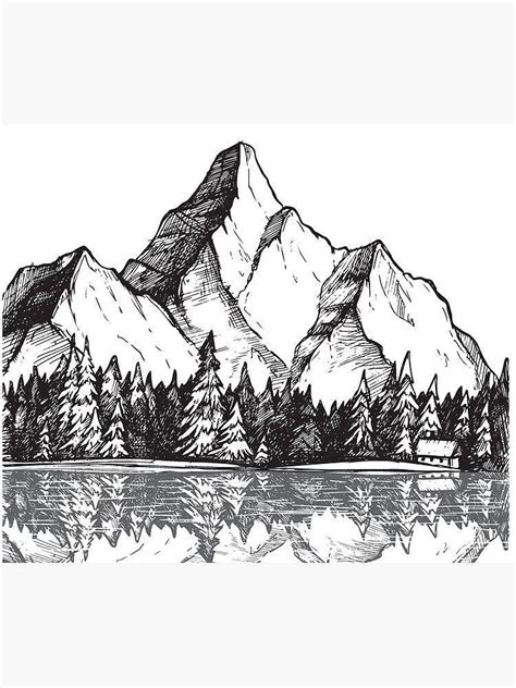 70+ Easy Mountains Drawing Ideas 2021 - How to Draw Mountains? - HARUNMUDAK