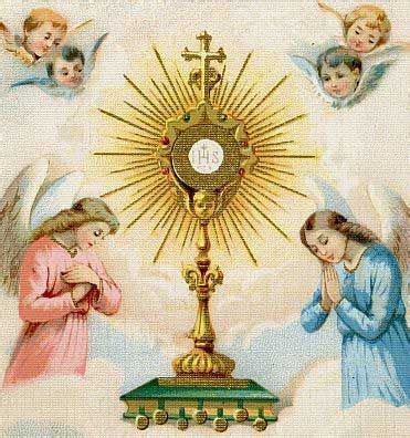 CORONILLA DEL SANTÍSIMO SACRAMENTO DEL ALTAR Catholic Prayers, Angel ...