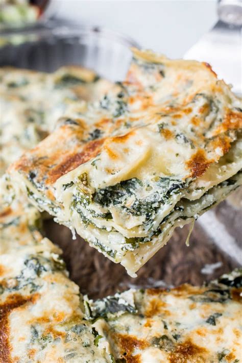 Easy Spinach Lasagna - Recipe Girl