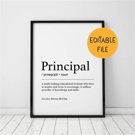 Principal Appreciation Gift Principal Gifts Ideas Teacher - Etsy