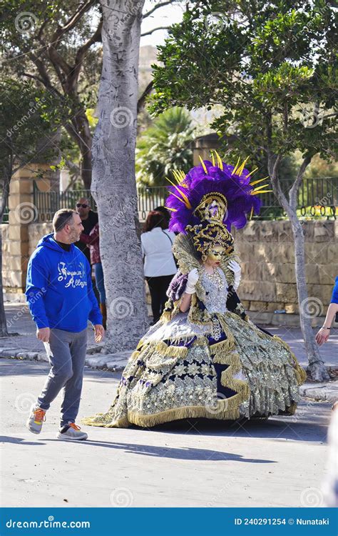 People in Makeup and Carnival Costumes during Fat Tuesday at Mardi Gras ...