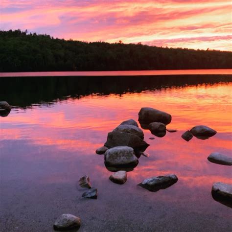 Maine Sunset in Bass Harbor : r/Maine