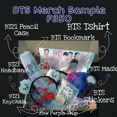 BTS merch Box - BTS BT21 merchandise | Shopee Philippines