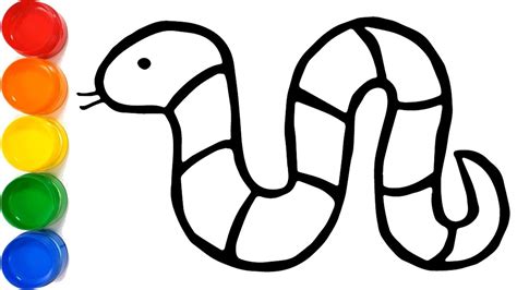 Easy Drawing Of Snake For Kids Snake Drawing | Images and Photos finder