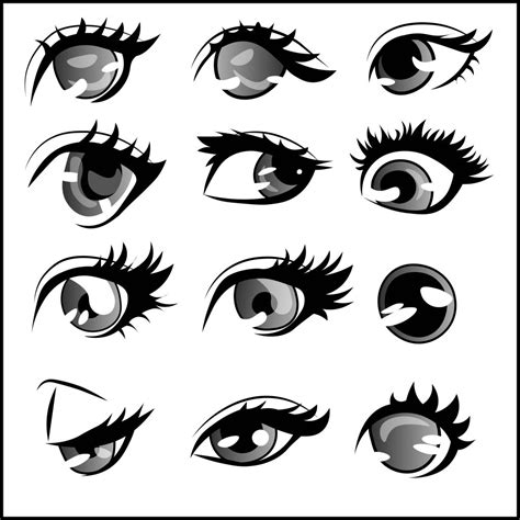 How To Draw Anime Eyes? 20+ Anime Eye Reference Ideas - HARUNMUDAK