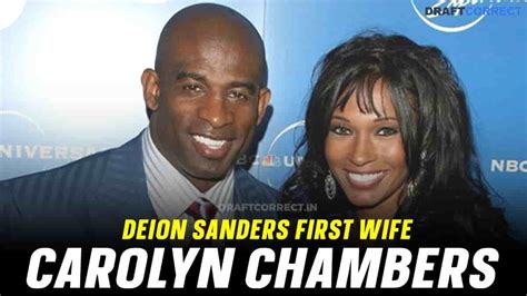 Deion Sanders First Wife Carolyn Chambers, Wedding, Divorce, Children ...