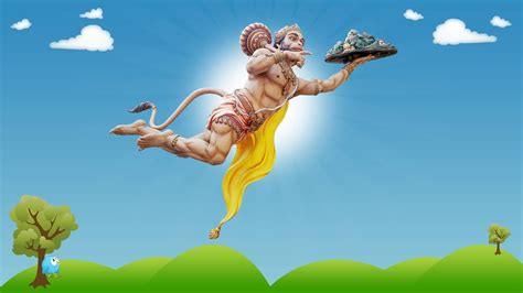 Flying Hanuman Wallpapers - Wallpaper Cave