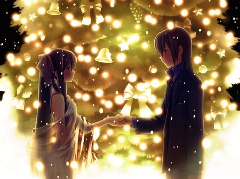 Cute Anime Couple Wallpaper - WallpaperSafari