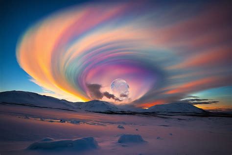 Polar stratospheric clouds - AI generated free images and icons with ...