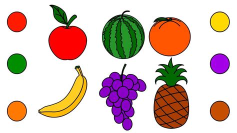 Drawing For Kids Fruits at GetDrawings | Free download