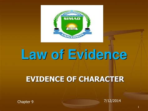 PPT - Law of Evidence PowerPoint Presentation, free download - ID:8751655