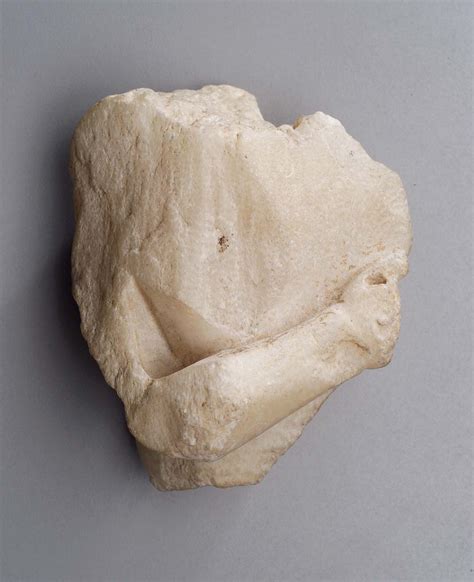 Fragment of Statue, probably King Khufu | Museum of Fine Arts, Boston