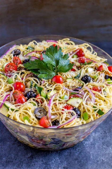 Cold Spaghetti Salad | Recipe | Cold salad recipes, Cold pasta salad ...