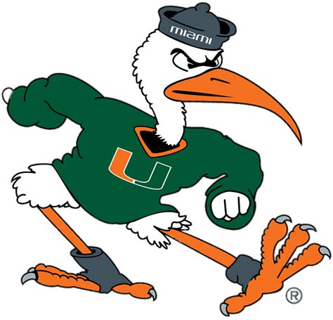 Miami Hurricanes Mascot transparent PNG - StickPNG