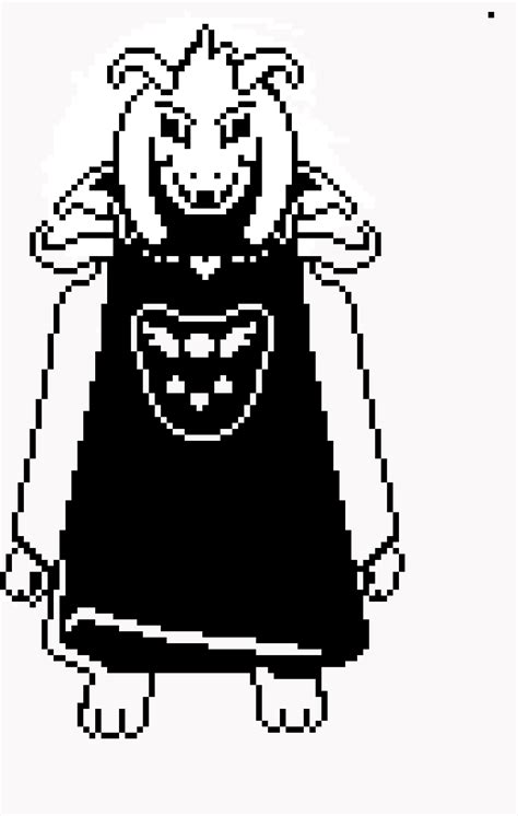 Asriel Dreemurr Color Sprite Pixel Art Undertale Asriel Dreemurr Images ...