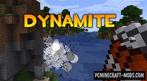 Dynamite - Weapon Mod For Minecraft 1.14.4 | PC Java Mods