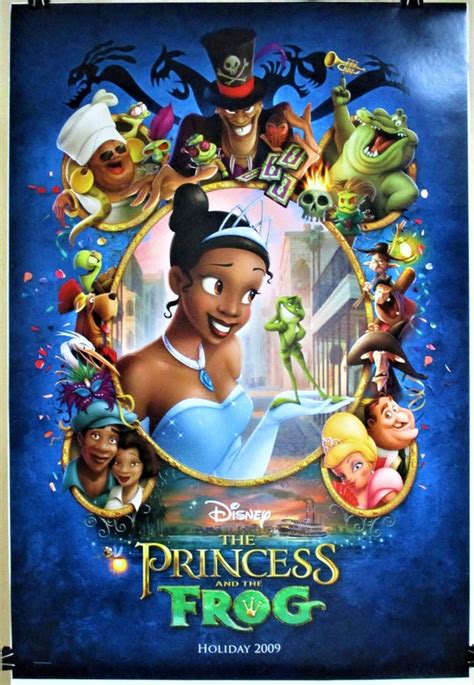 PRINCESS and the FROG Original Movie Poster 27x40 Double | Etsy