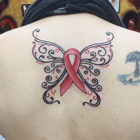 Breast Cancer Ribbon Tattoos - Cool Ideas For Pink Ribbon Tattoo ...