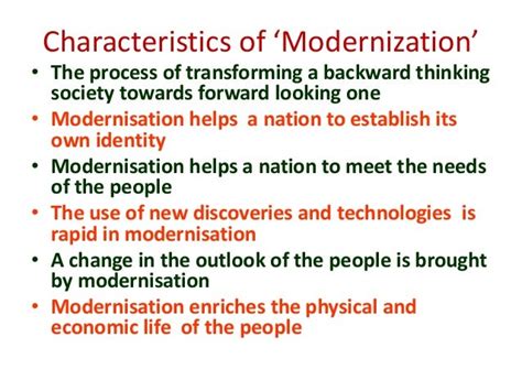 Modernization and Role of Education in the Process of Modernization