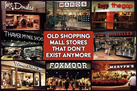 50 old mall stores you probably haven't seen for years (at least not ...