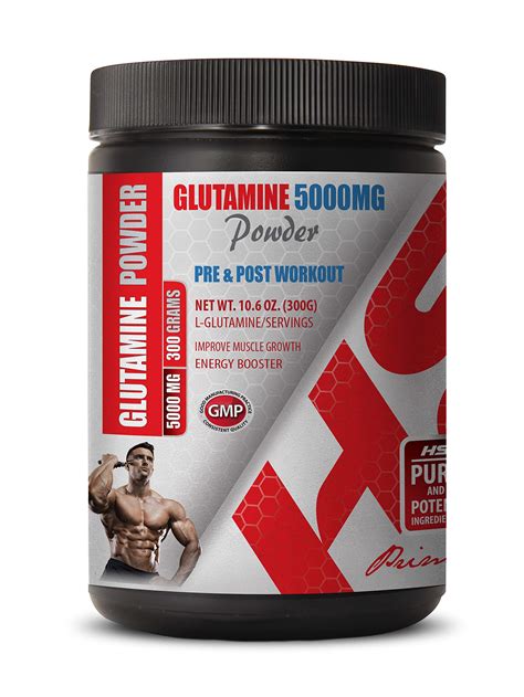 Buy Muscle Pump Supplements - PRE & Post Workout - GLUTAMINE Powder ...