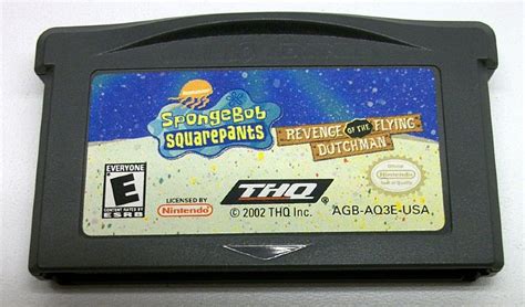 SpongeBob Squarepants Revenge Of The Flying Dutchman, Gameboy Advance game