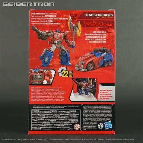 OPTIMUS PRIME Transformers Studio Series Gamer Edition +03 Voyager WFC ...