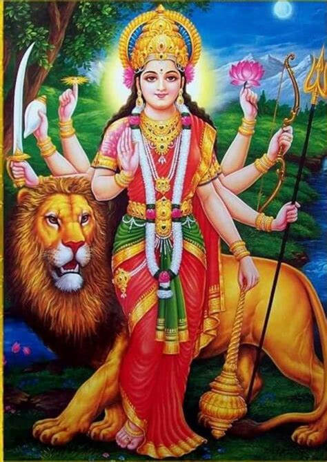 Maa Durga Ambe Mata Images for Navratri - HinduWallpaper