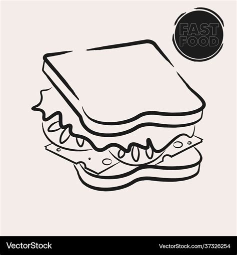 Sandwich Drawing