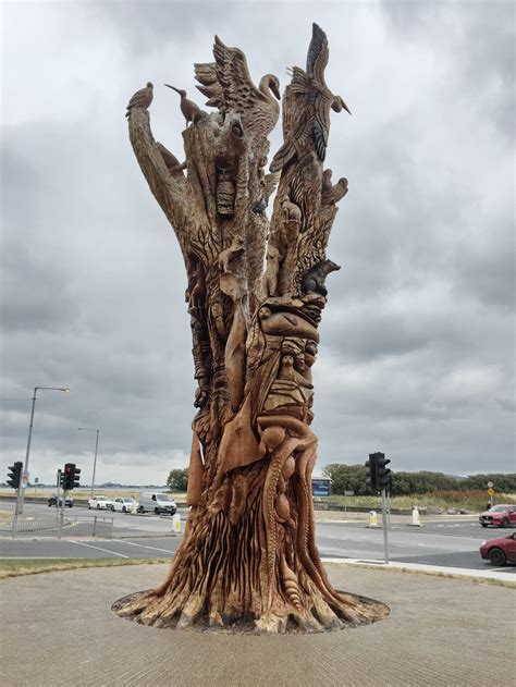 Tommy Craggs - Tree Sculpting. Chainsaw Carving