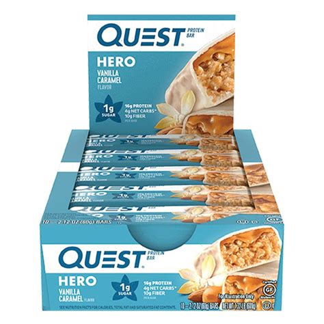 Quest Crispy Hero Protein Bar | Protein bars, Best tasting protein bars ...