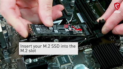 MSI® HOW-TO install M.2 SSD correctly - YouTube