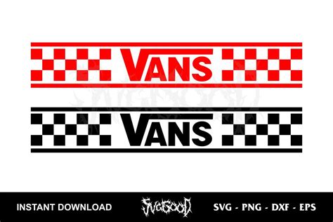 Vans Logo Checkerboard SVG - SVGGOOD