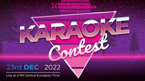 UM Christmass Karaoke Contest 23 December 2022 - YouTube