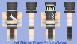 Ninja Girl Minecraft Skin