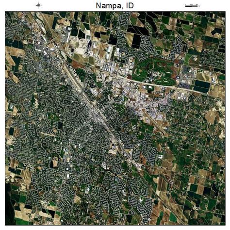 Aerial Photography Map of Nampa, ID Idaho