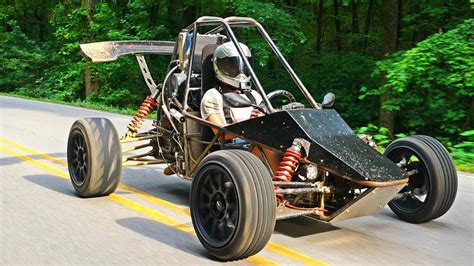 Homemade 600cc Buggy Officially STREET LEGAL! (16,000 rpms) - YouTube