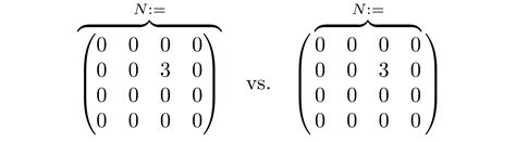 How to properly align matrices with an overbrace? - TeX - LaTeX Stack ...