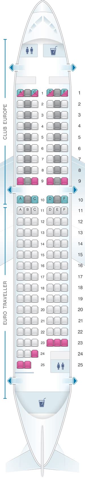 United Airlines Airbus A319 Jet Seating Chart - Best Picture Of Chart ...