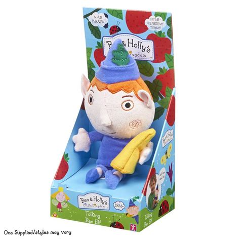 Ben & Holly 7 inch Talking Plush - Ben ElfToys from Character