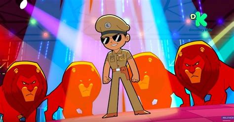 View Little Singham Bahubali Movie Cartoon PNG | singham wallpaper