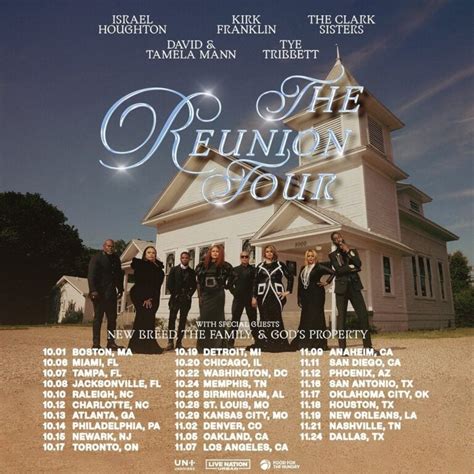 Kirk Franklin 'The Reunion Tour' 2023: Tickets On Sale Now - Gospel ...