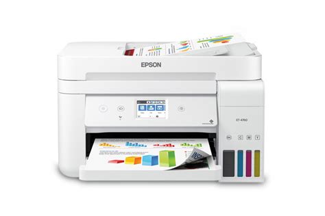 EcoTank ET-4760 All-in-One Cartridge-Free Supertank Printer - White ...