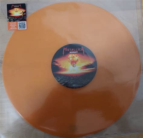 Metallica – So What???!!! (2022, Orange, Vinyl) - Discogs