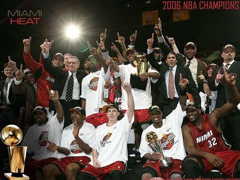 Miami Heat; 2006 NBA Champions | My Miami Heat - [2006, 2012 & 2013 ...