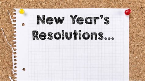 Happy New Year – Will The Tom adopt tough New Year’s Resolutions ...