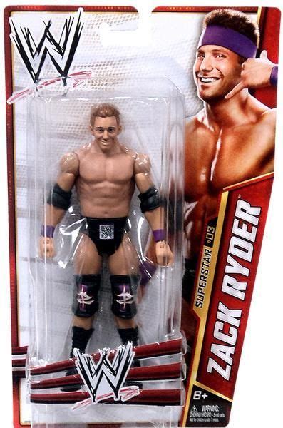 WWE Basic Series 24 Zack Ryder Action Figure #3 | Zack ryder, Action ...